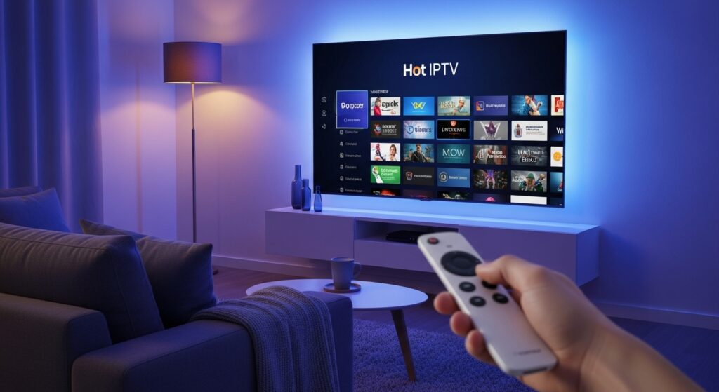 Hot IPTV TV Smart : 30J Gratuit → 250K VOD + Sport 4K | Installation 5 Min 1 hot iptv player on the smart tv
