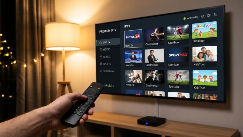 Un abonnement iptv premium offre des milliers de chaînes en direct
