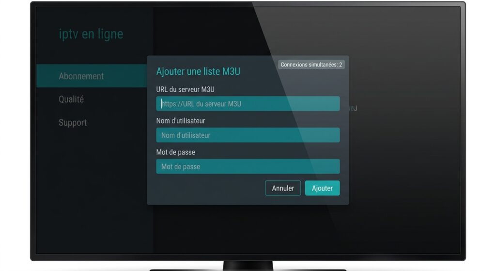 xtream code pour iptv en ligne