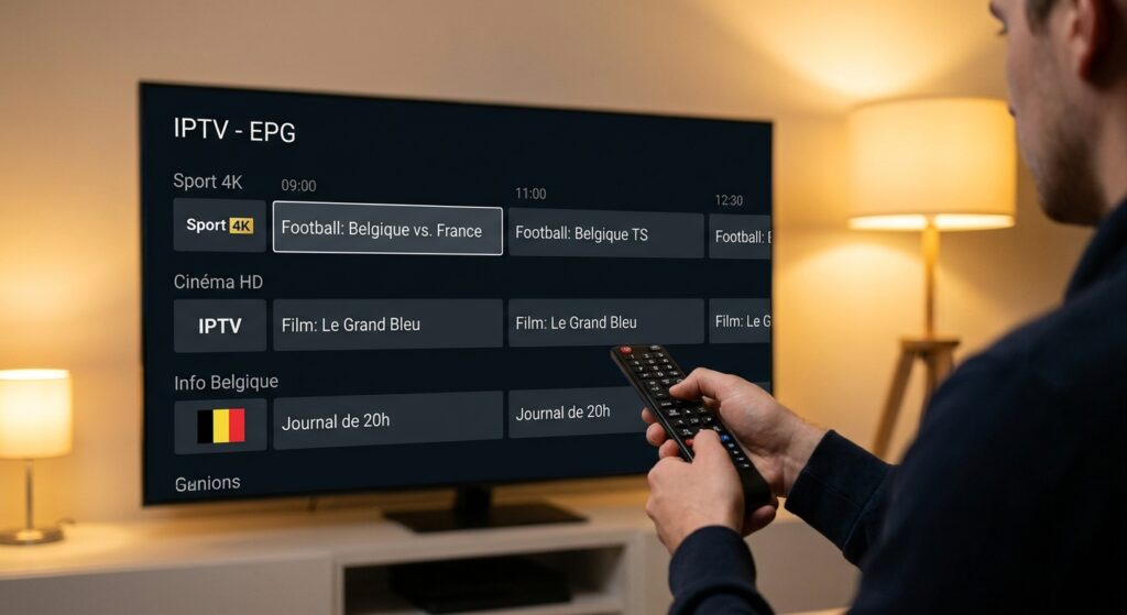 iptv abonnement premium interface