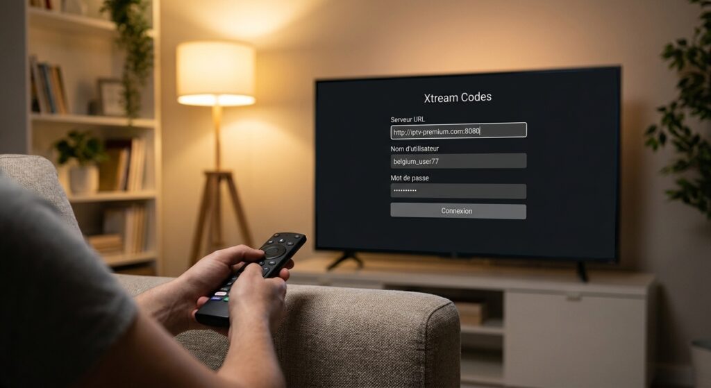 un abonnement iptv premium Xtream Codes login