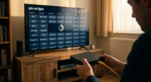 showing a frozen iptv en ligne