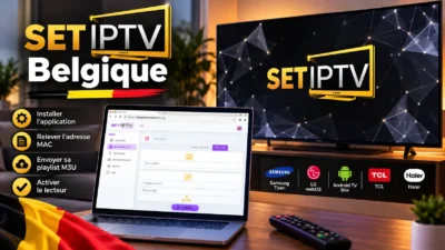 SET IPTV Belgique : installer, envoyer sa playlist et activer le lecteur